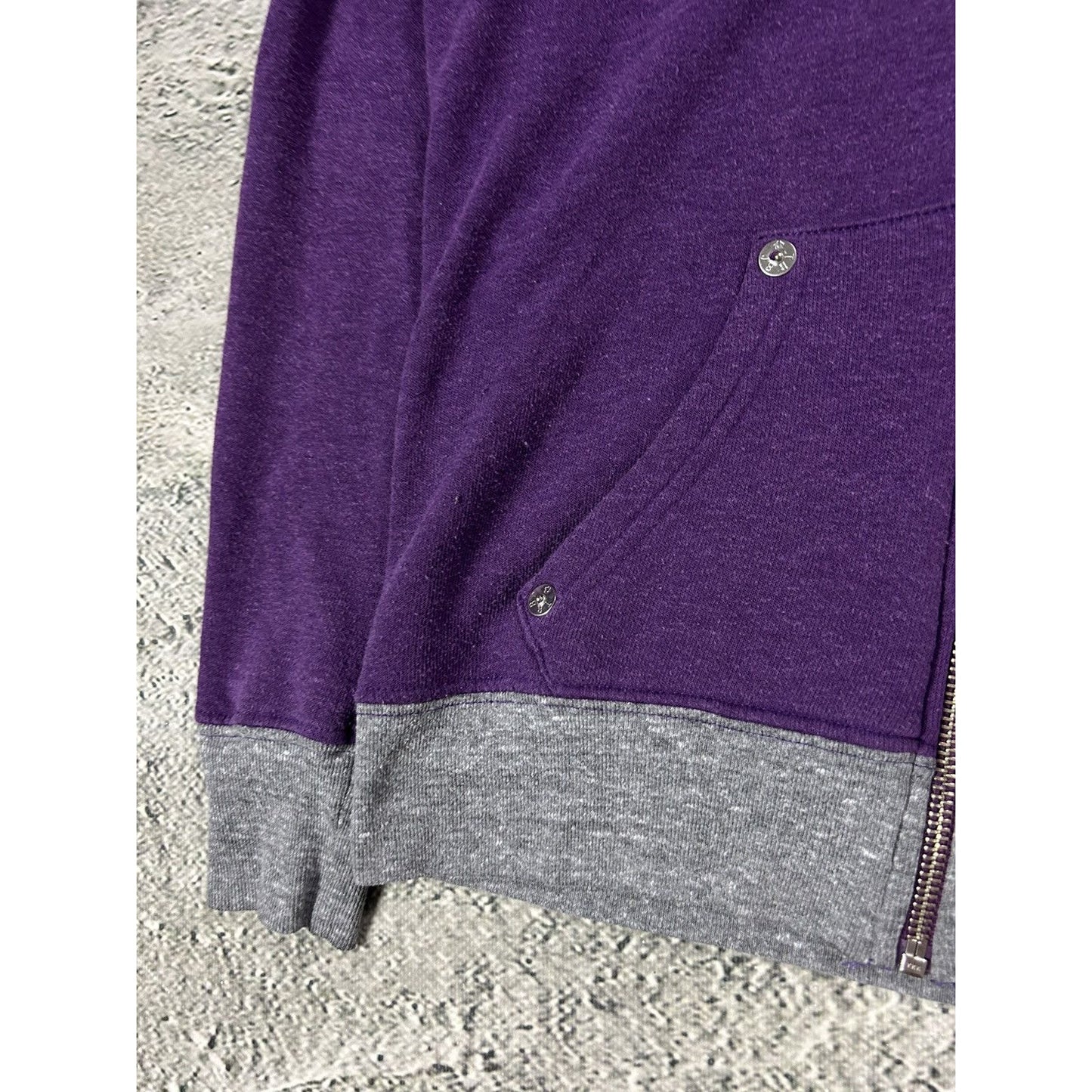 True Religion vintage zip hoodie purple Rhinestones Y2K