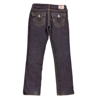 True Religion Billy Big T jeans cords corduroy pants flared
