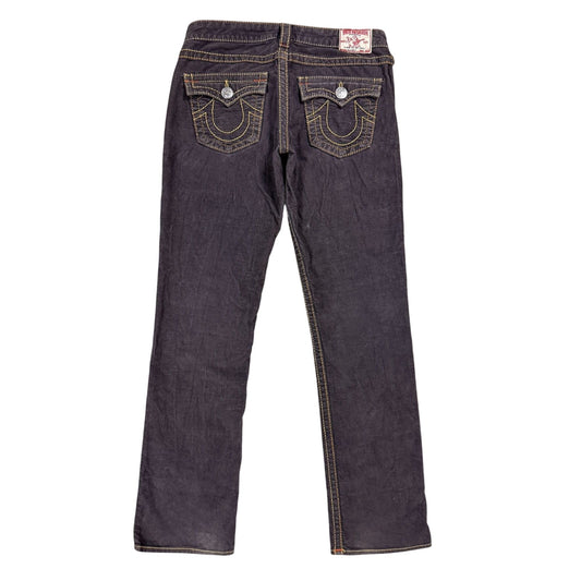 True Religion Billy Big T jeans cords corduroy pants flared
