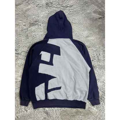 Tribal Y2K hoodie navy big logo USA streetwear