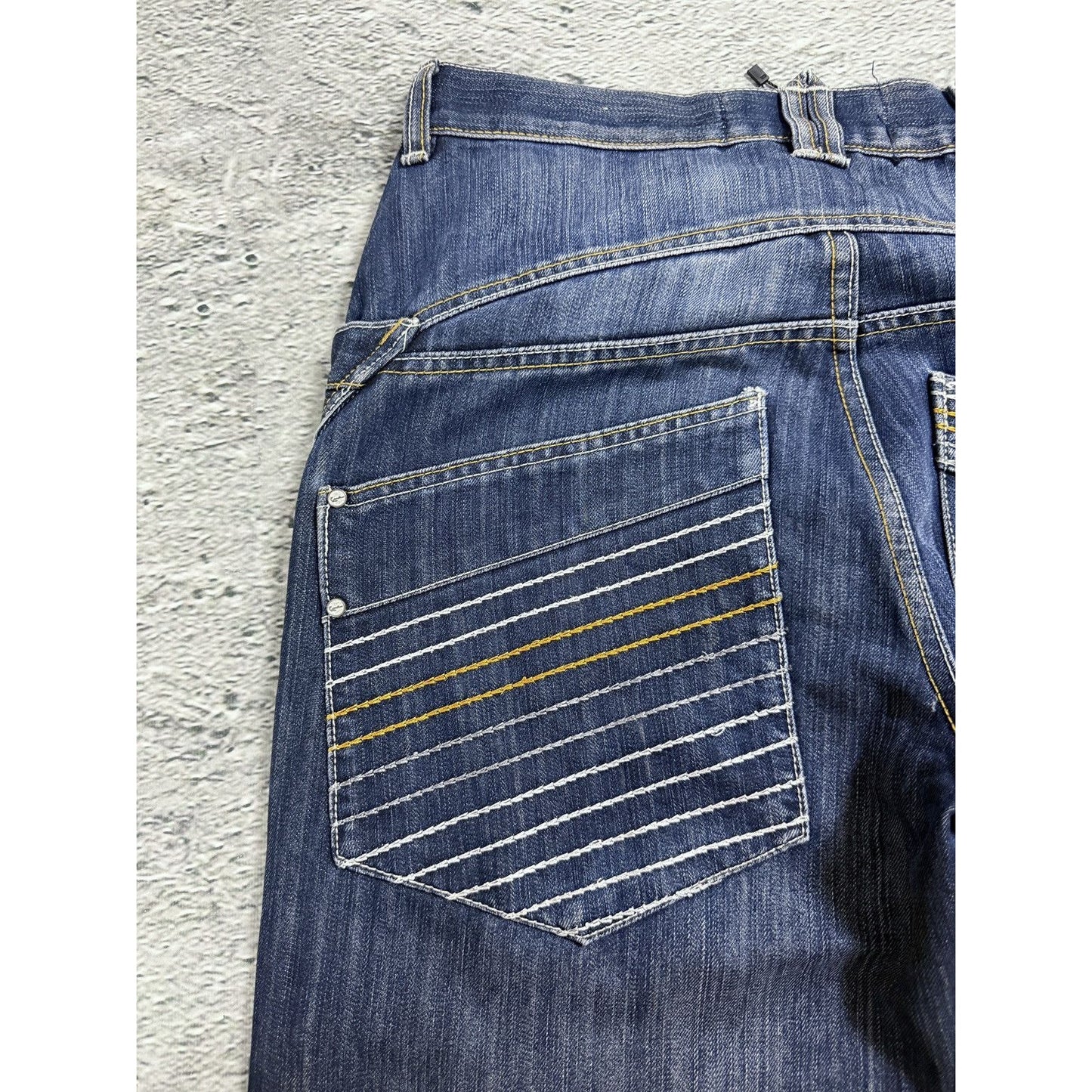 Karl Kani jeans vintage blue baggy Y2K
