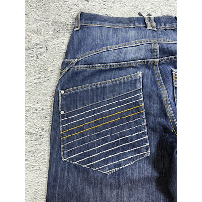 Karl Kani jeans vintage blue baggy Y2K