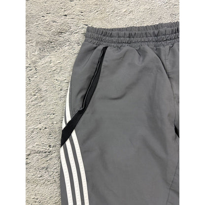 Adidas capri shorts gray vintage