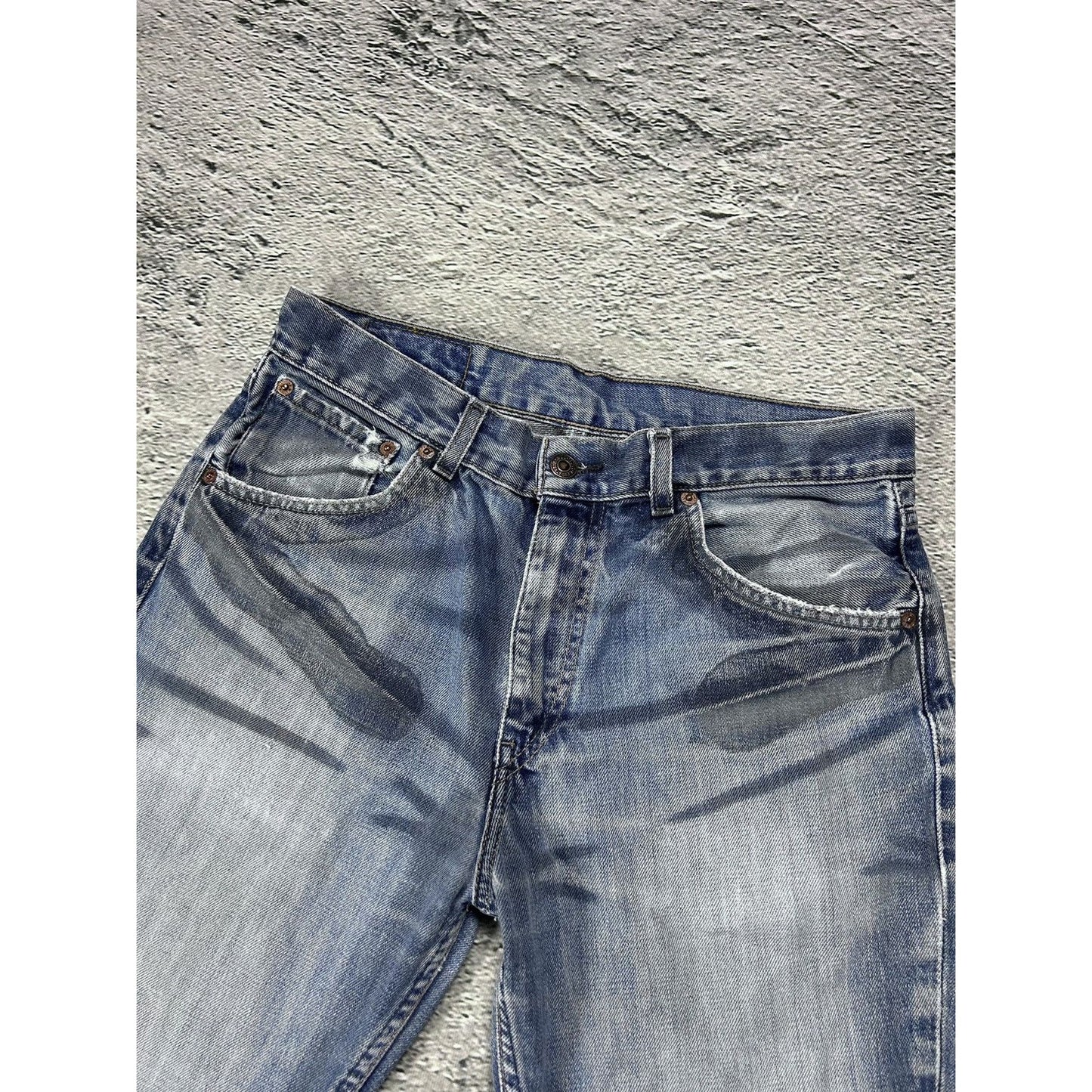 Levi’s flared jeans denim pants Y2K blue 525