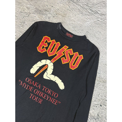 Evisu AC/DC longsleeve vintage black t-shirt