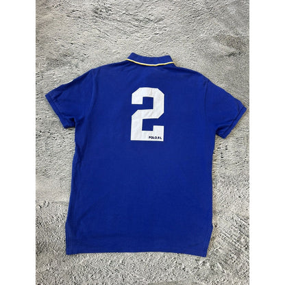 Chief Keef Polo Ralph Lauren Madrid blue big pony shirt