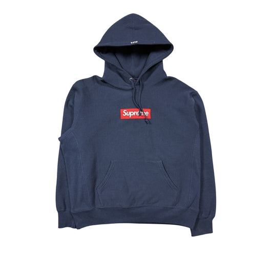 Supreme box logo hoodie blue navy red bogo FW 2024