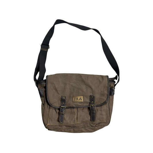 Fila shoulder bag vintage brown Y2K