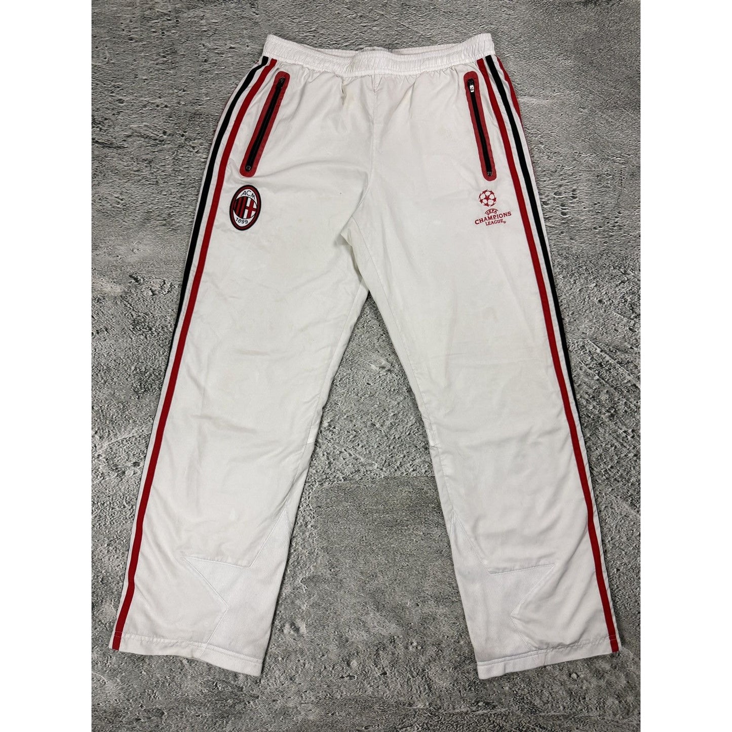 AC Milan Adidas tracksuit white Champions League