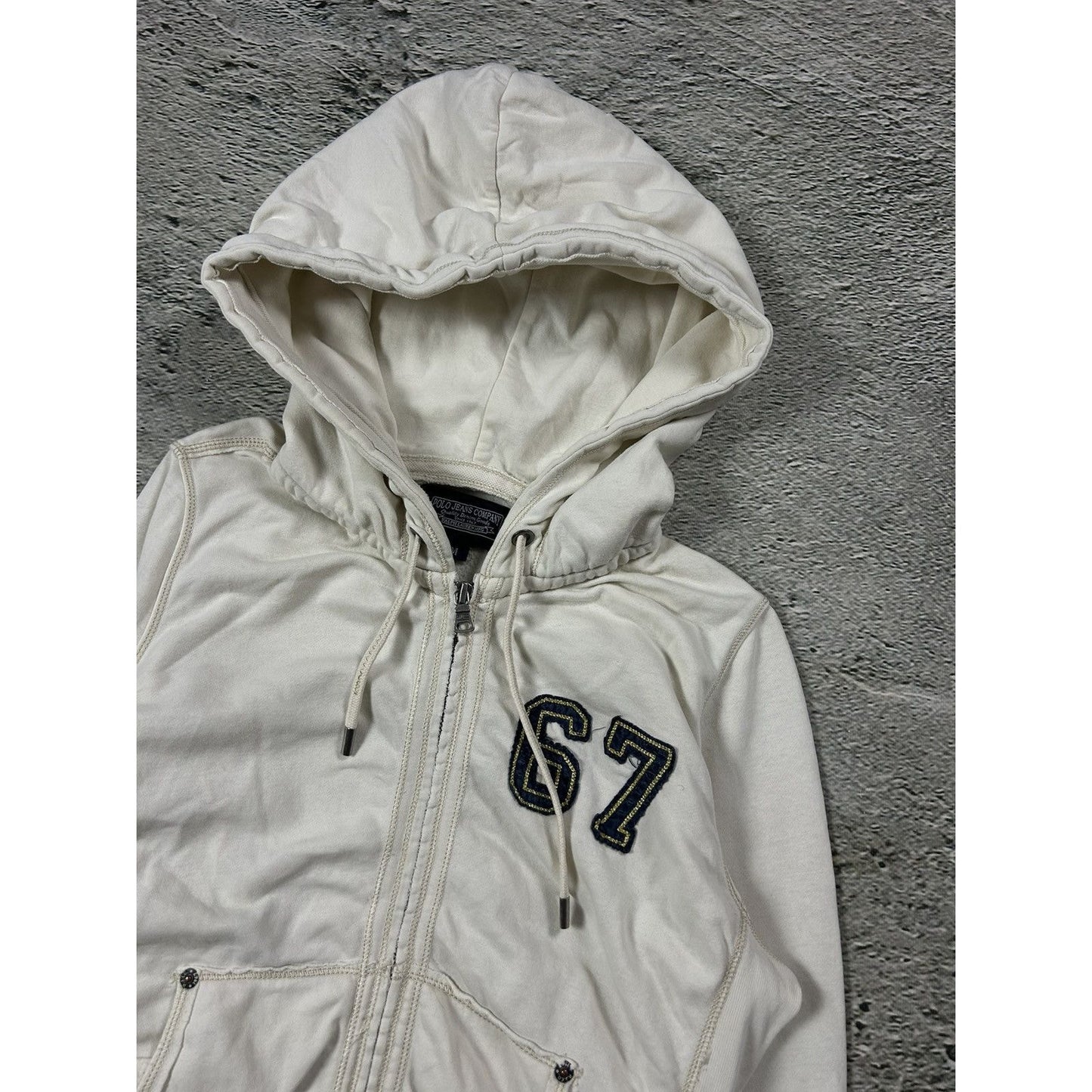 67 Polo Ralph Lauren jeans company zip hoodie