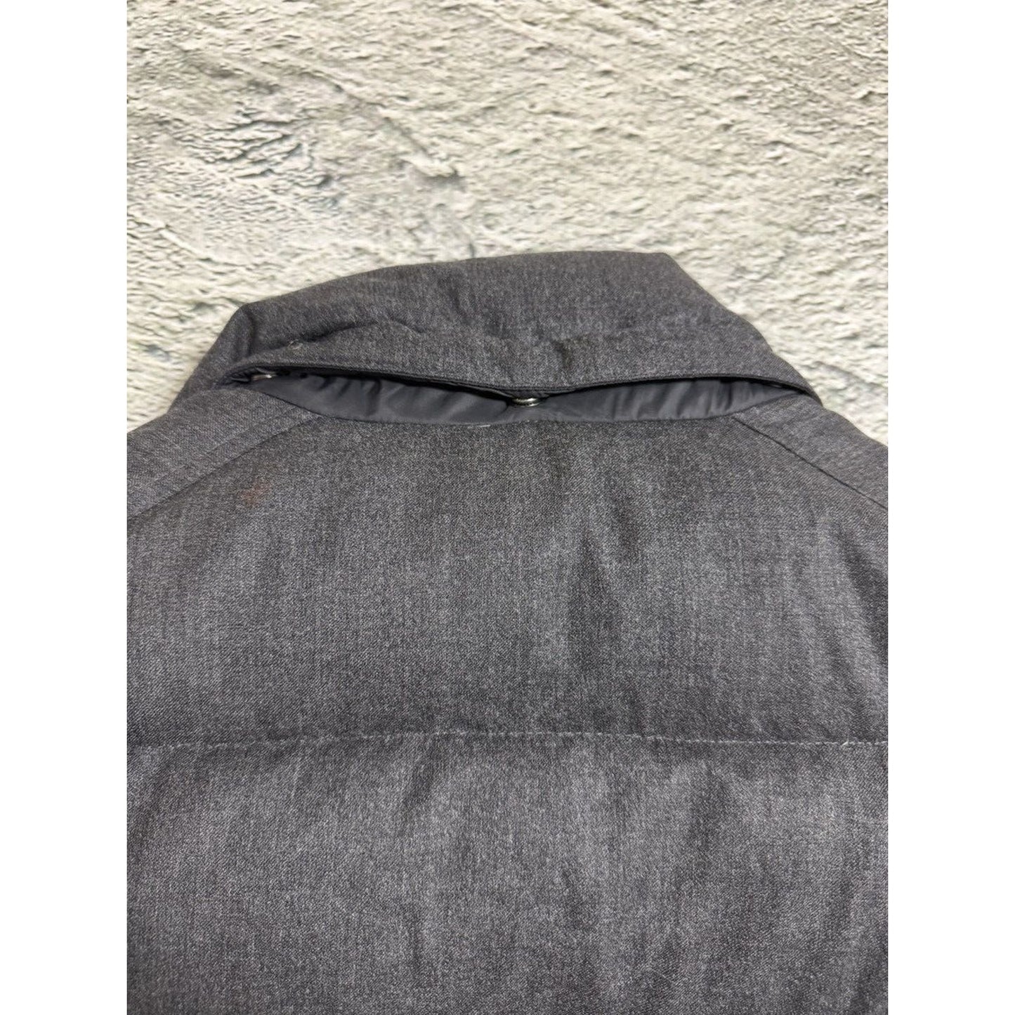 Moncler puffer jacket grey down