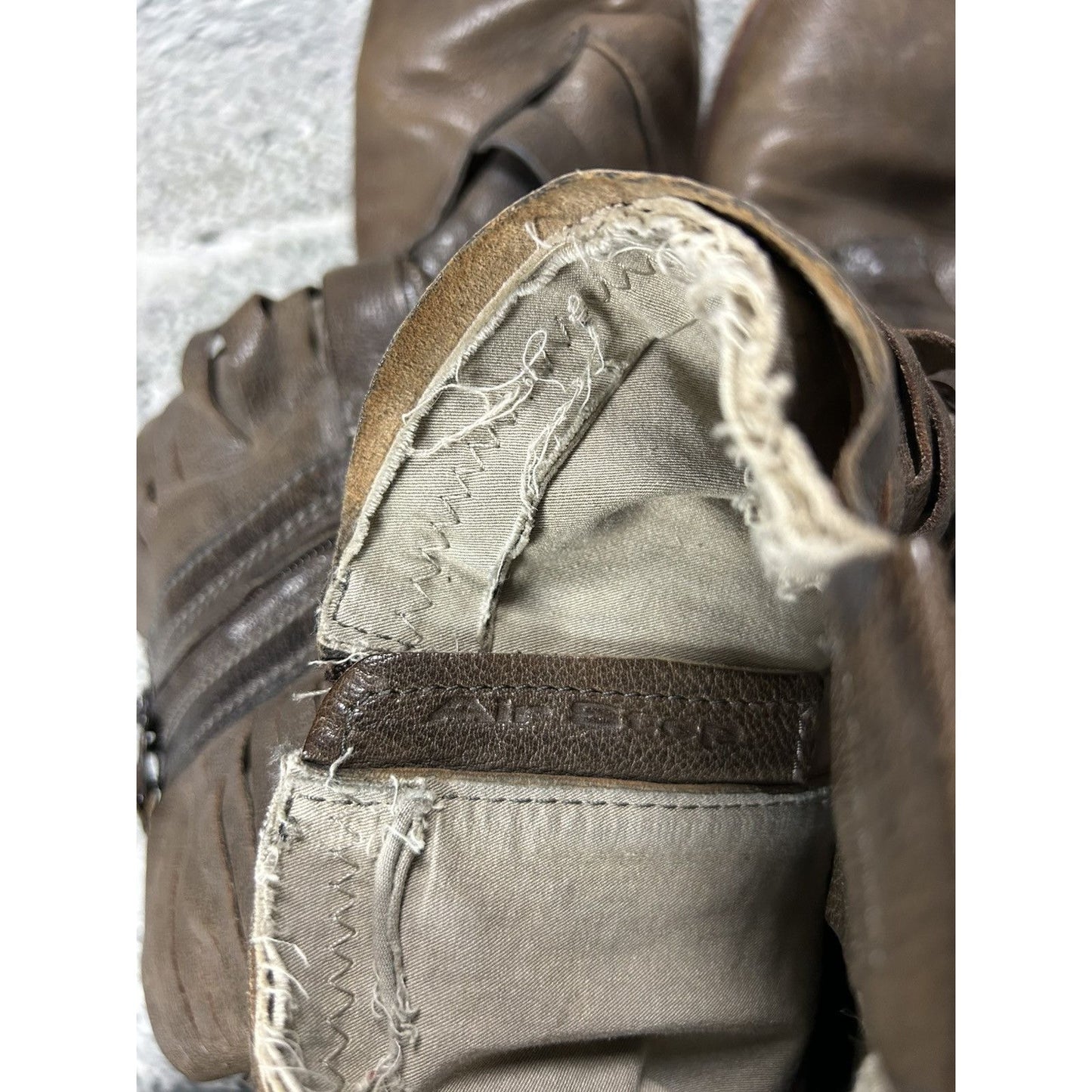 Airstep A.S.98 Samurai leather shoes boots cowboy
