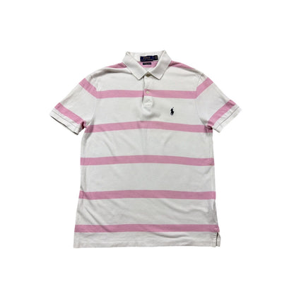 Chief Keef Polo Ralph Lauren striped vintage pink