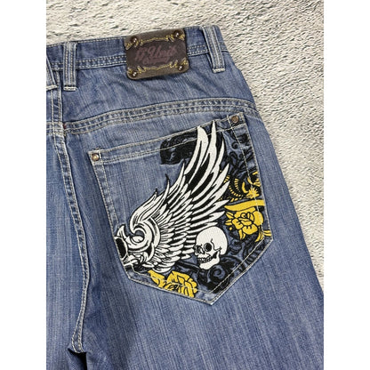 G-Unit Jeans vintage embroidery hip hop denim baggy