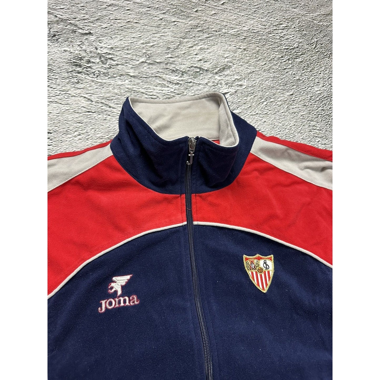 Sevilla joma vintage track jacket 2001 02 zip sweatshirt