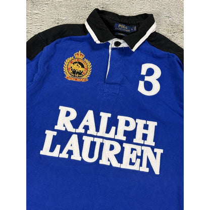 Chief Keef Polo Ralph Lauren longsleeve big logo blue