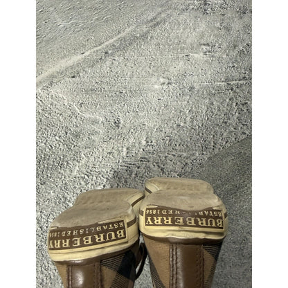 Burberry canvas low shoes Nova Check beige