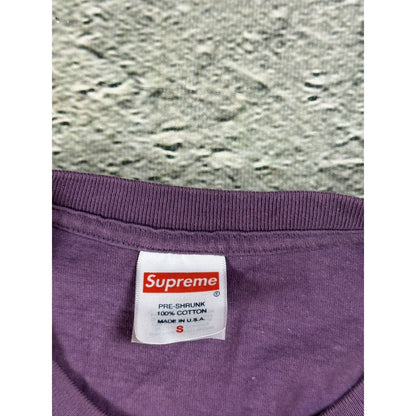 Supreme bogo T-shirt tonal dusty purple box logo SS23