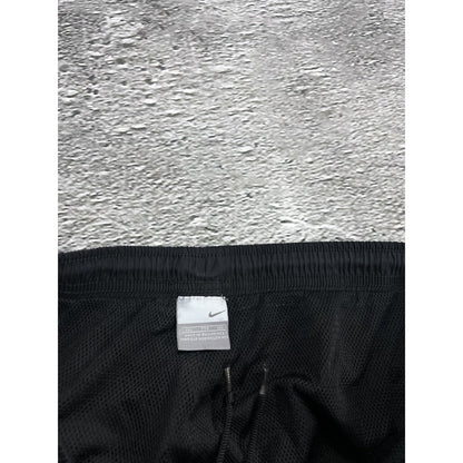 Nike vintage black track pants small swoosh logo 2000s