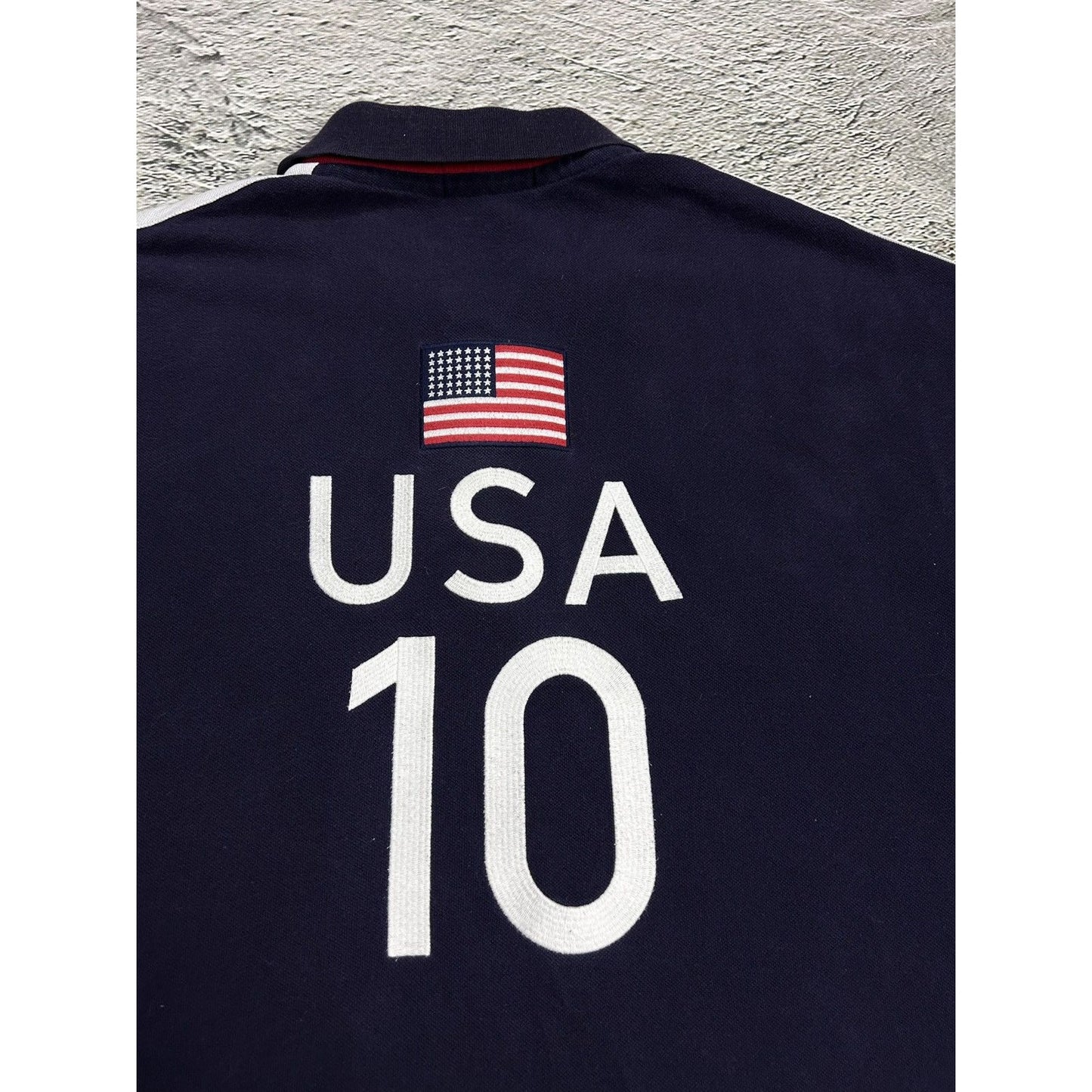 Chief Keef Polo Ralph Lauren USA vintage shirt navy blue