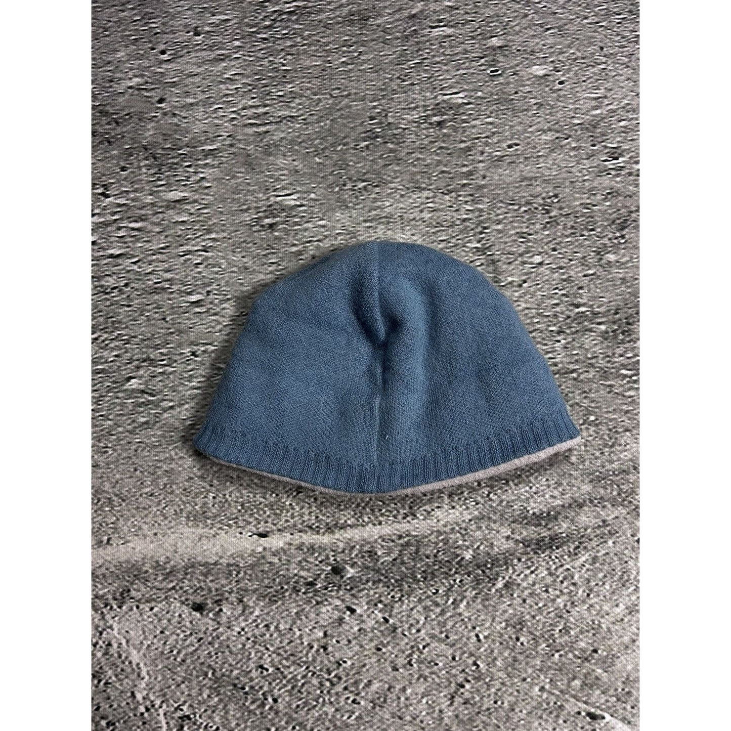 Lacoste Beanie big logo baby Blue white