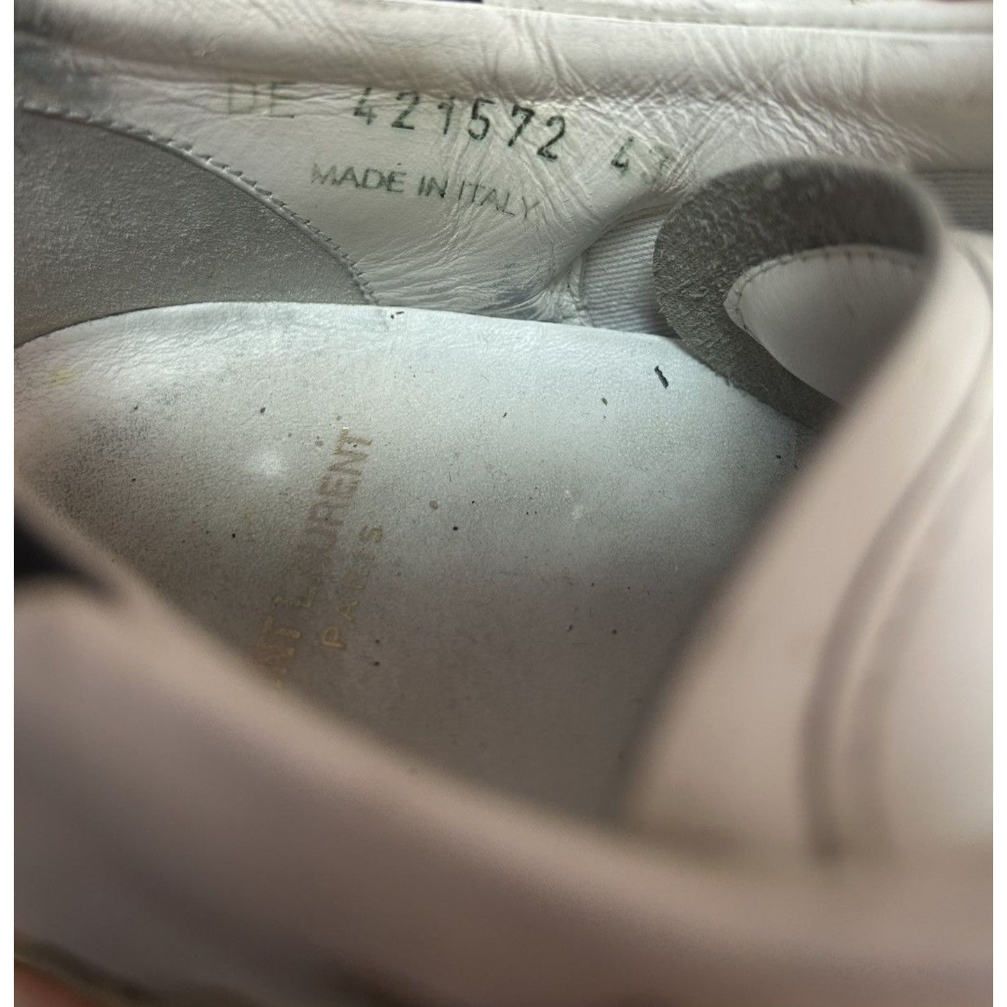 Saint Laurent Hedi Slimane sl06 Star sneakers low white SLP