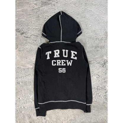 True Religion zip hoodie big logo vintage skulls Y2K