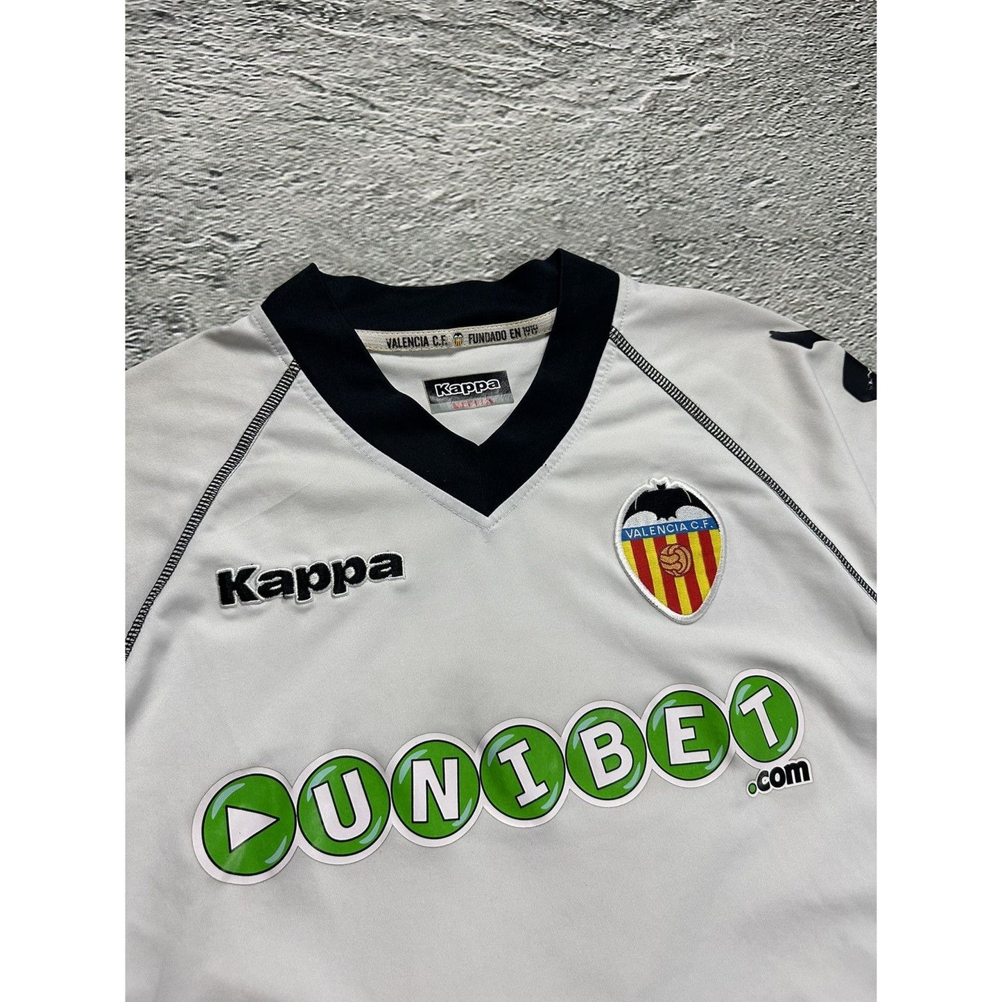 Valencia Soldado 2009 2010 vintage jersey Kappa Unibet