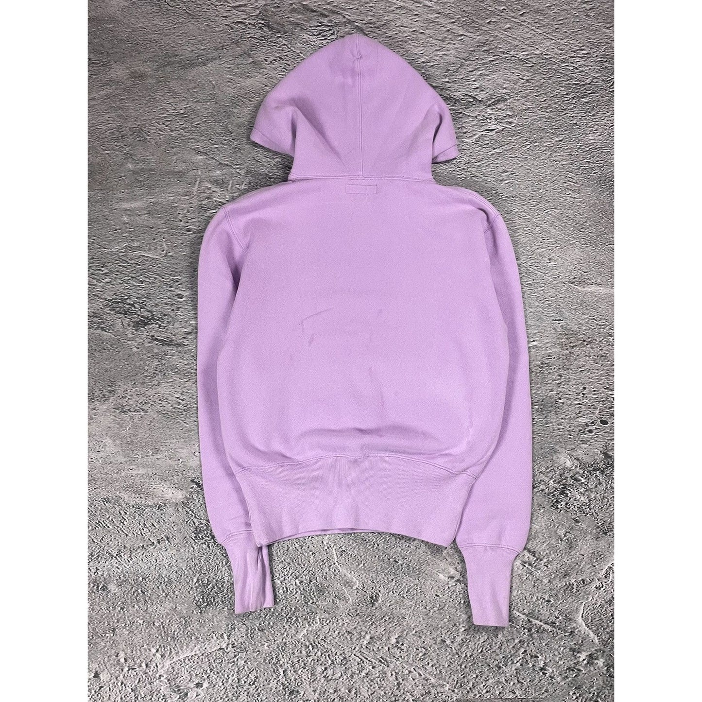 Evisu hoodie pink vintage big logo seagull embroidery Yamane