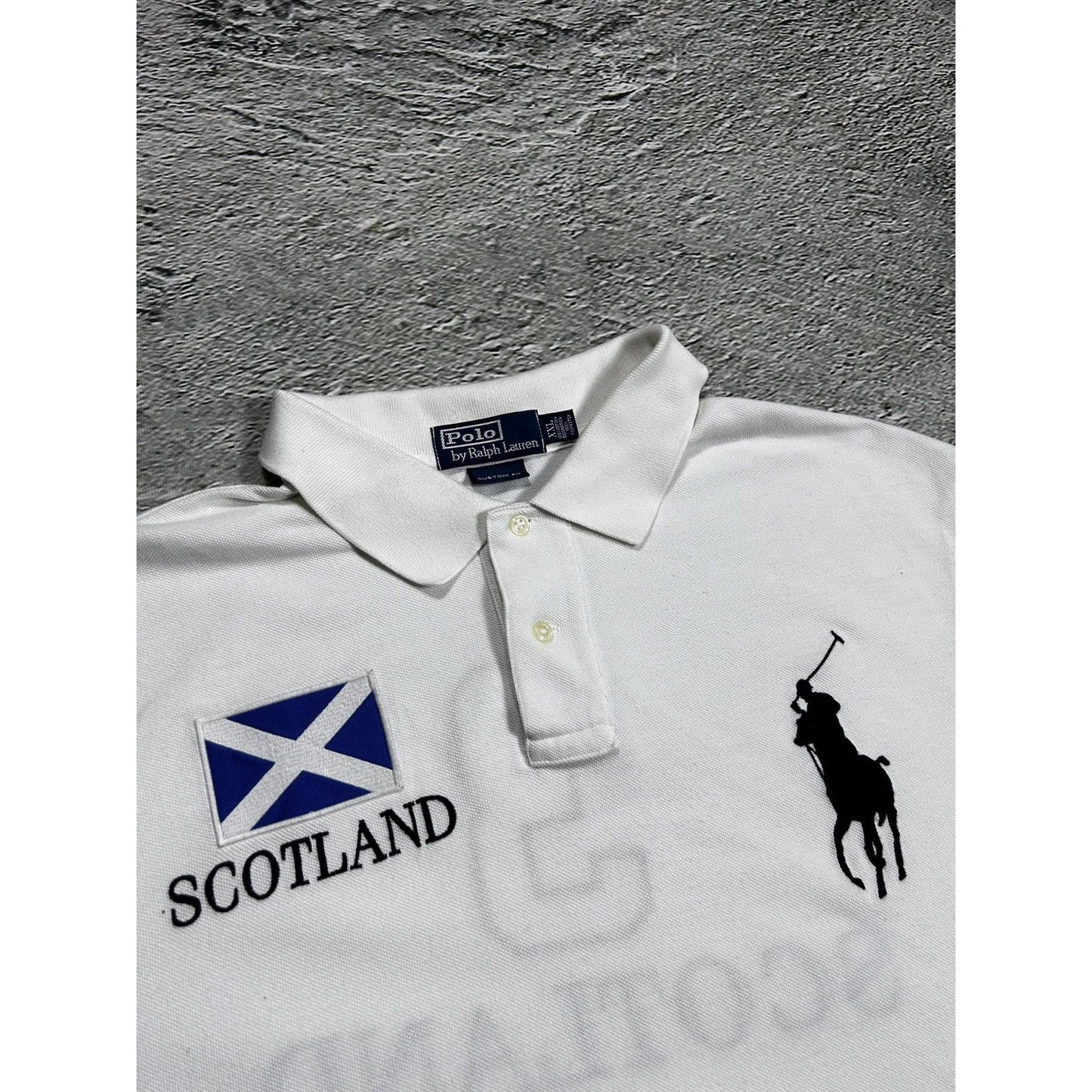 Chief Keef Polo Ralph Lauren Scotland big pony white