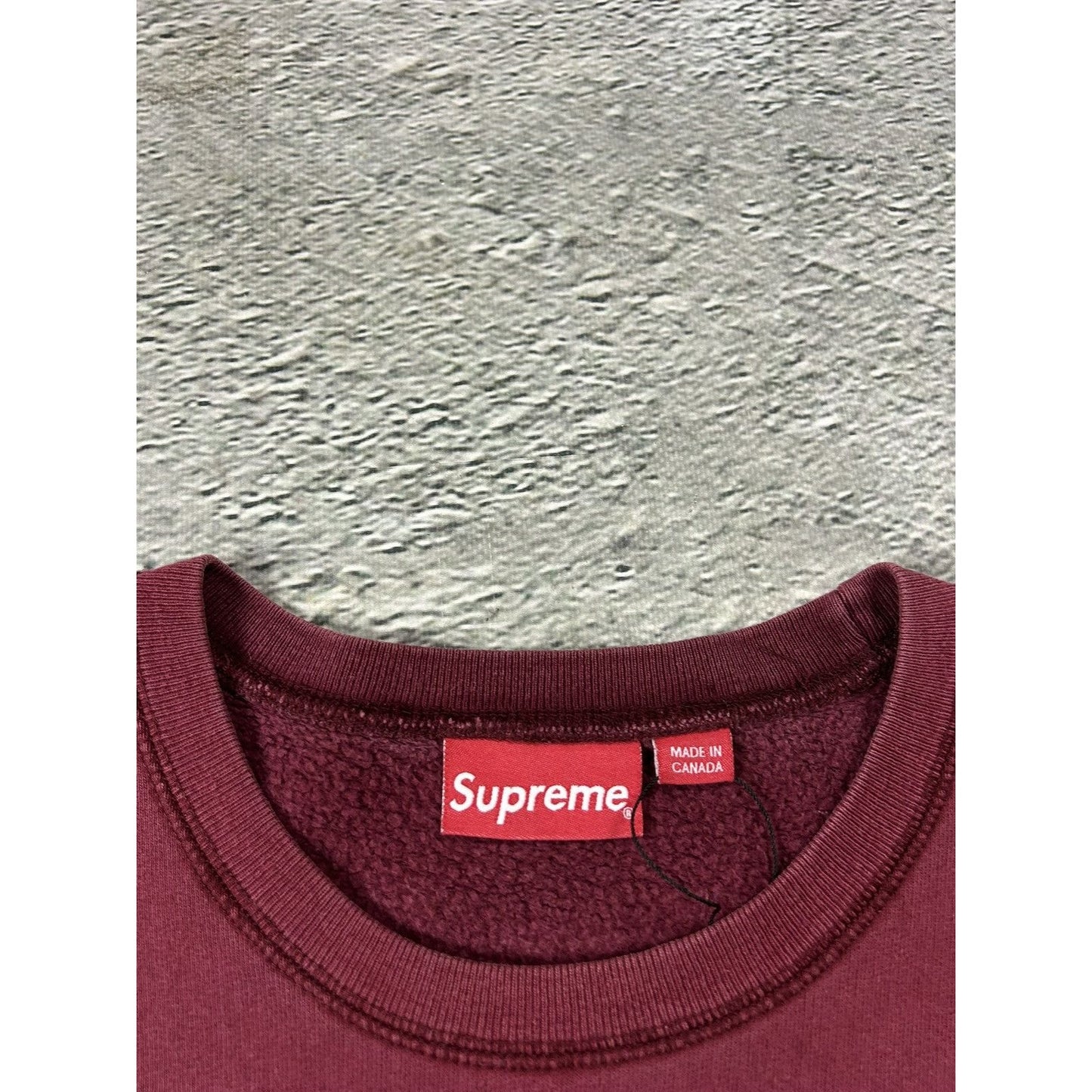 Supreme x Antihero Pope crewneck burgundy red SS16