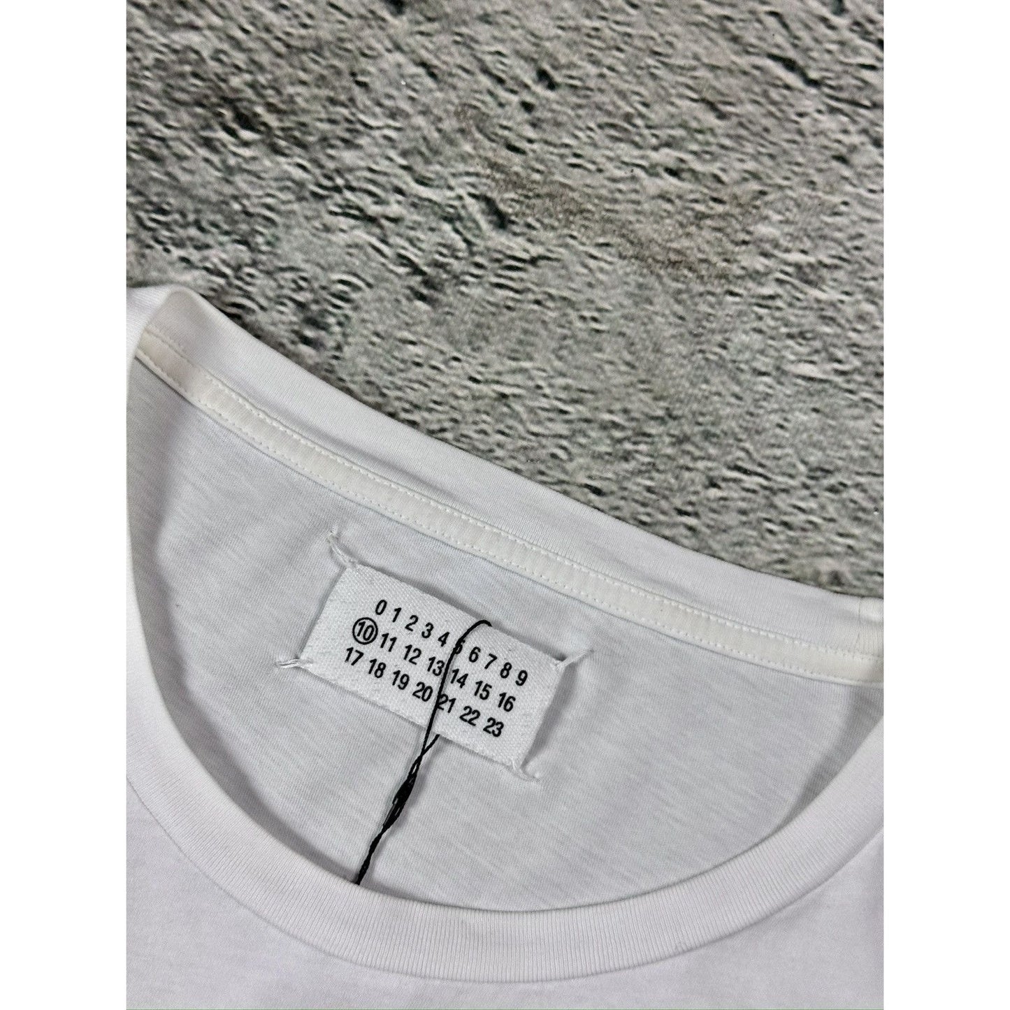 Maison Margiela plain white T-shirt mainline