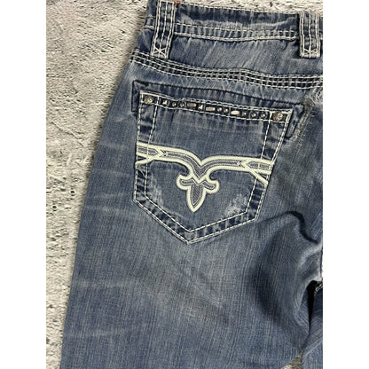 Rock Revival washed jeans Y2K relaxed Tallon