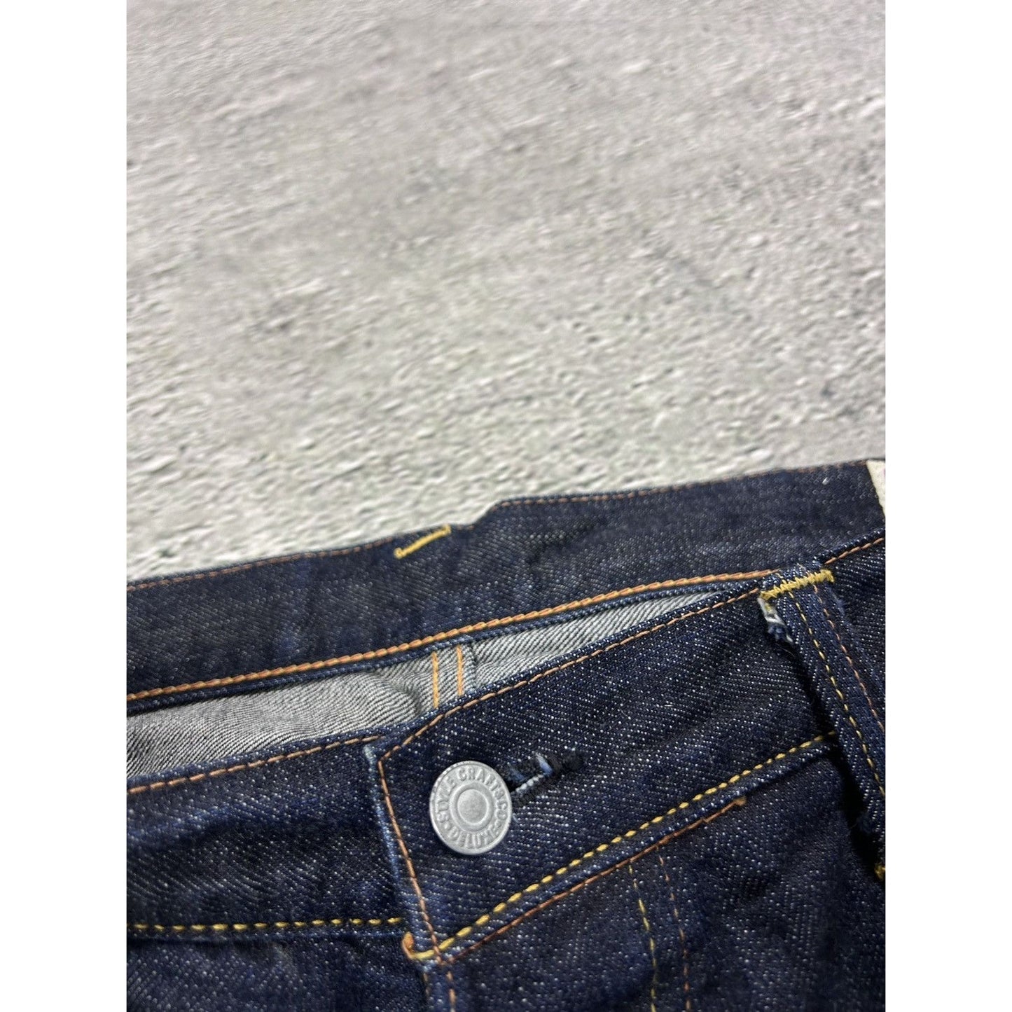 Evisu Hello Kitty jeans vintage selvedge denim Japan RARE