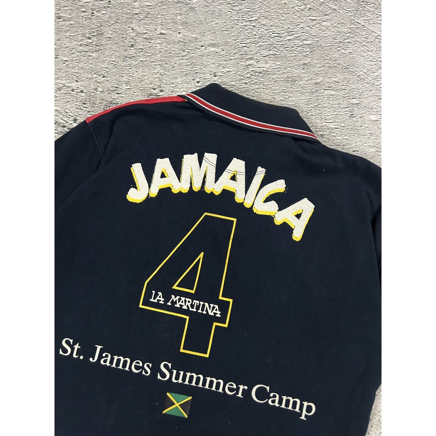 Chief Keef Polo La Martina Jamaica Rasta multicolor