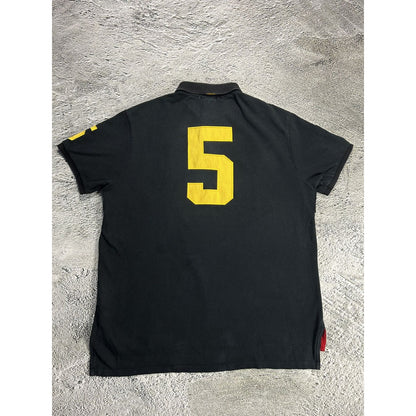 Chief Keef Polo Ralph Lauren Berlin black polo T-shirt