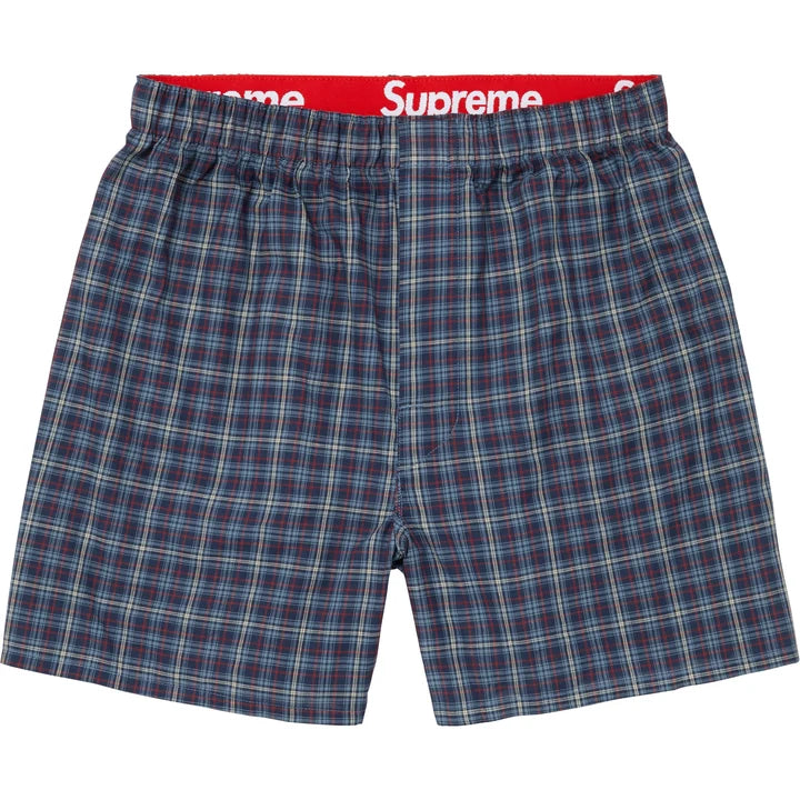 Supreme Hanes Plaid Boxers (4 Pack)