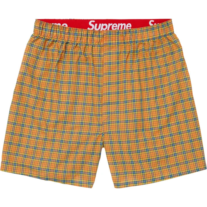 Supreme Hanes Plaid Boxers (4 Pack)