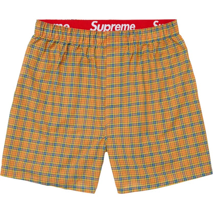 Supreme Hanes Plaid Boxers (4 Pack)