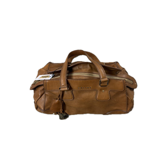 Celine orlov bag les cuirs sulky brown handbag 2006