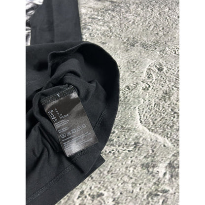 Mugler & HM black T-shirt big logo