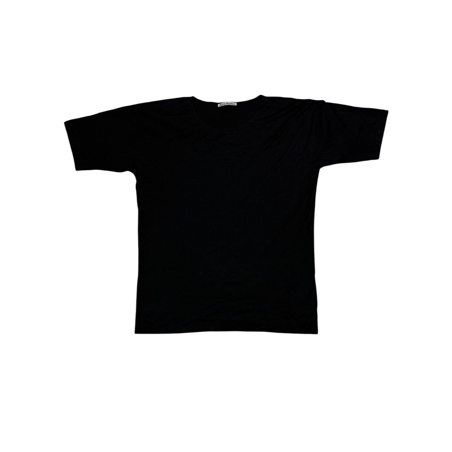 Acne Studios t-shirt baggy black Eira M Cot PAW15