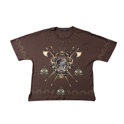 Dolce & Gabbana AW2014 Brown Knight Axe DG Y2K