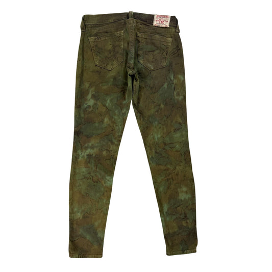 True Religion vintage camo jeans slim Casey skinny