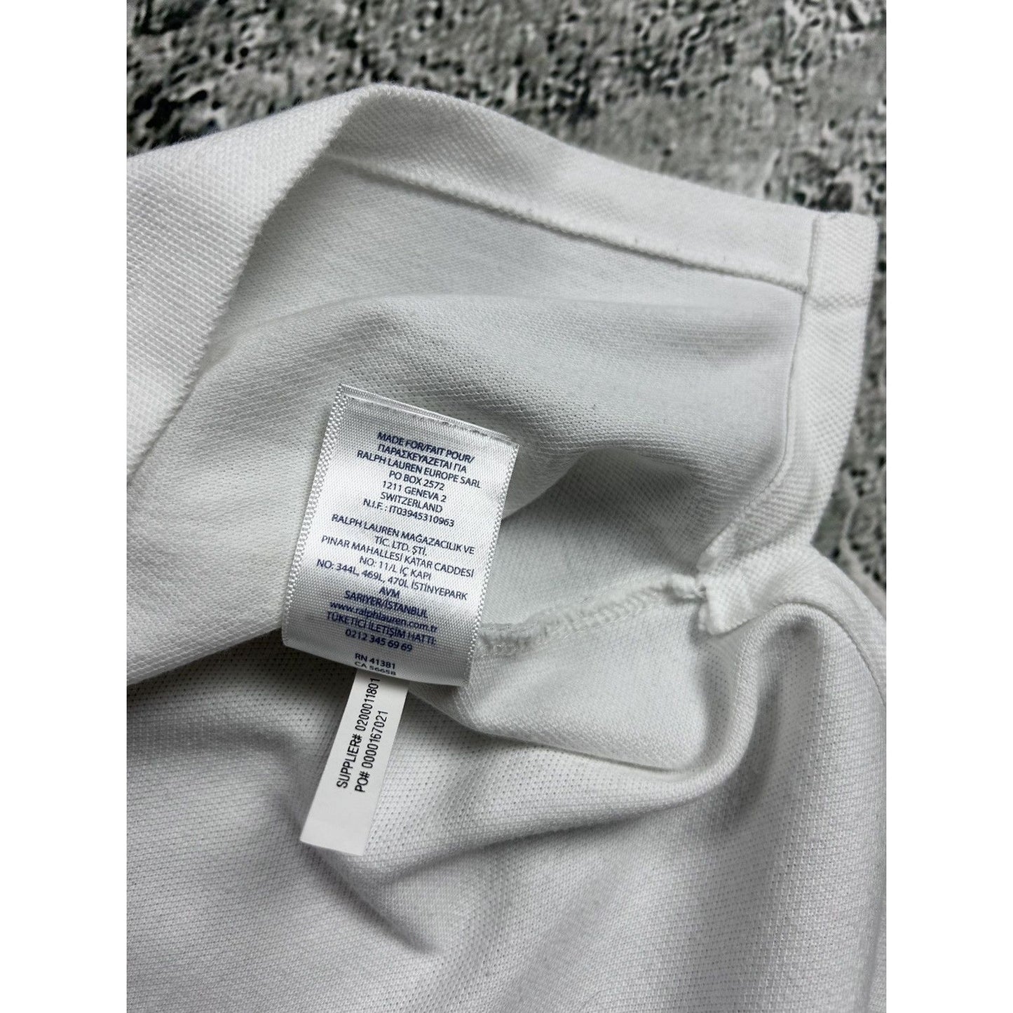 Chief Keef Polo Ralph Lauren USA vintage shirt white