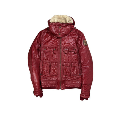 Dolce & Gabbana AW2008 Burgundy Red Puffer Down Jacket