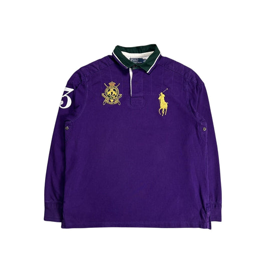 Chief Keef Polo Ralph Lauren longsleeve purple big pony