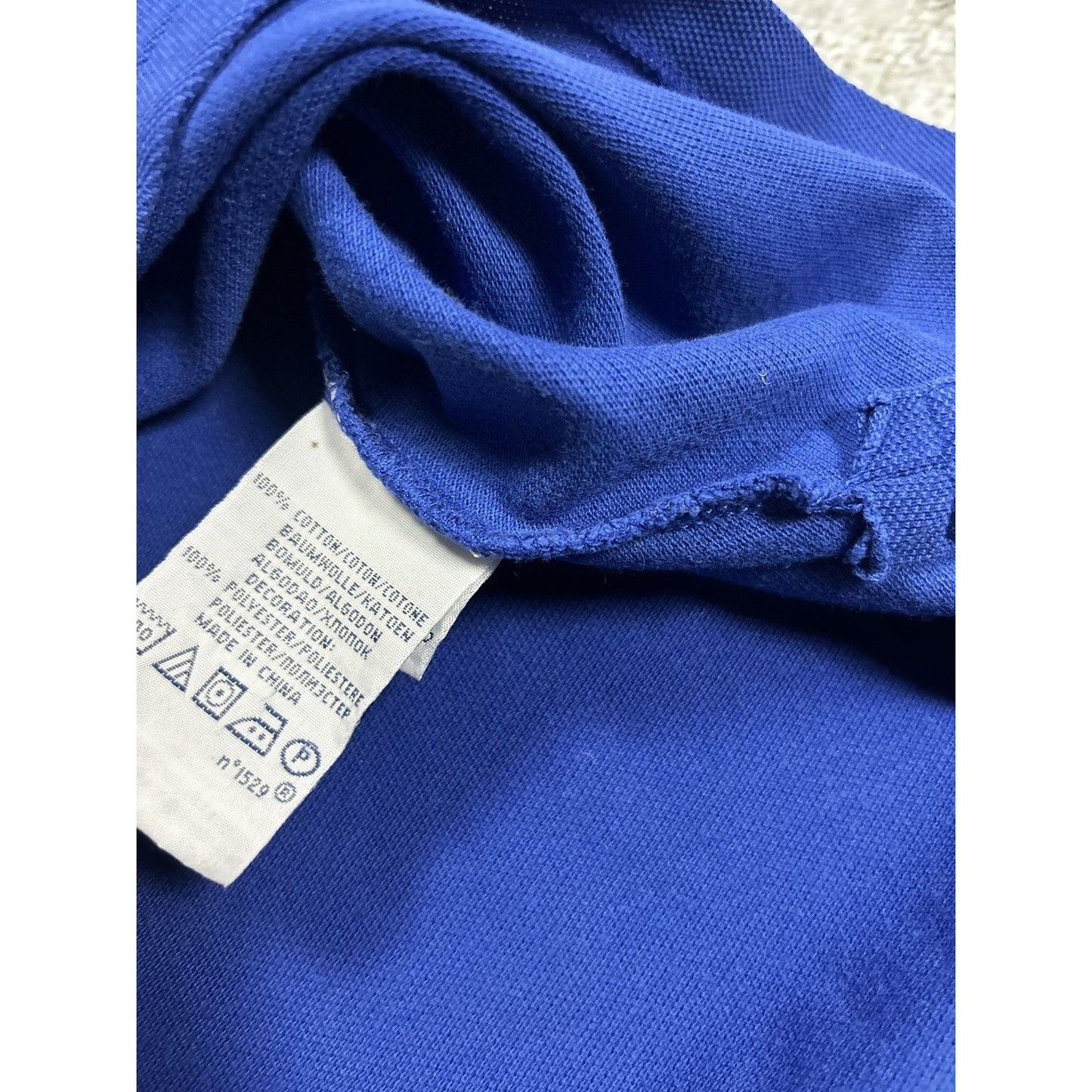 Chief Keef Polo Ralph Lauren USA vintage shirt blue