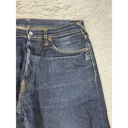 Evisu jeans daicock big logo Red selvedge raw denim Japan