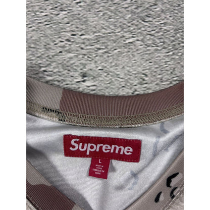 Supreme Aphex Twin Football Jersey chip camo SS25